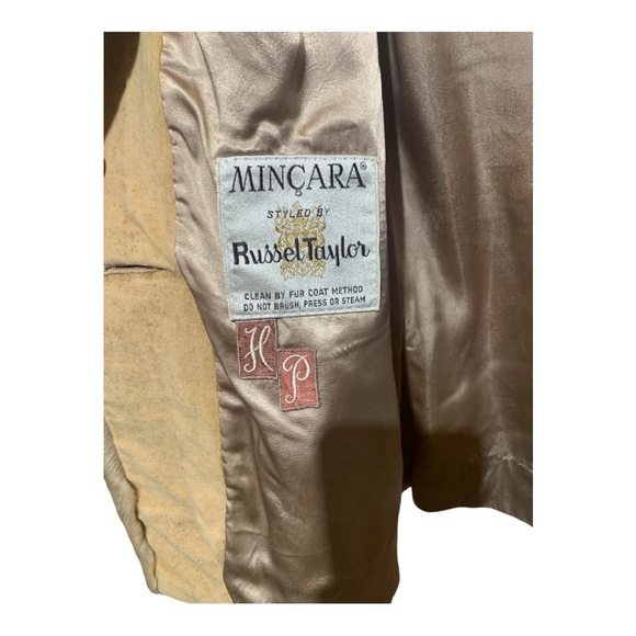 Vintage Mincara by Russel Taylor Authentic Mink Fur Coat - Picture 4 of 6